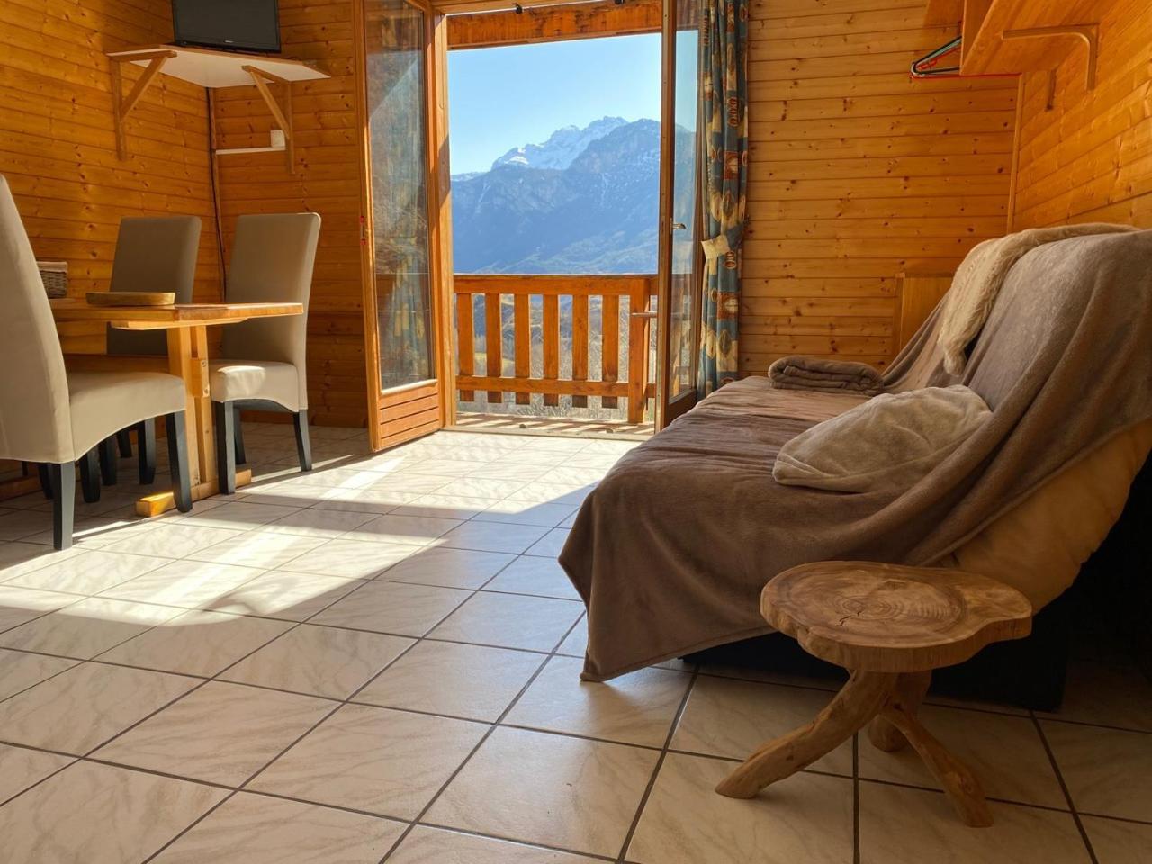 Chalet A Un Endroit Exceptionnel, Alpes, Parc National Des Ecrins Les Vigneaux Dış mekan fotoğraf