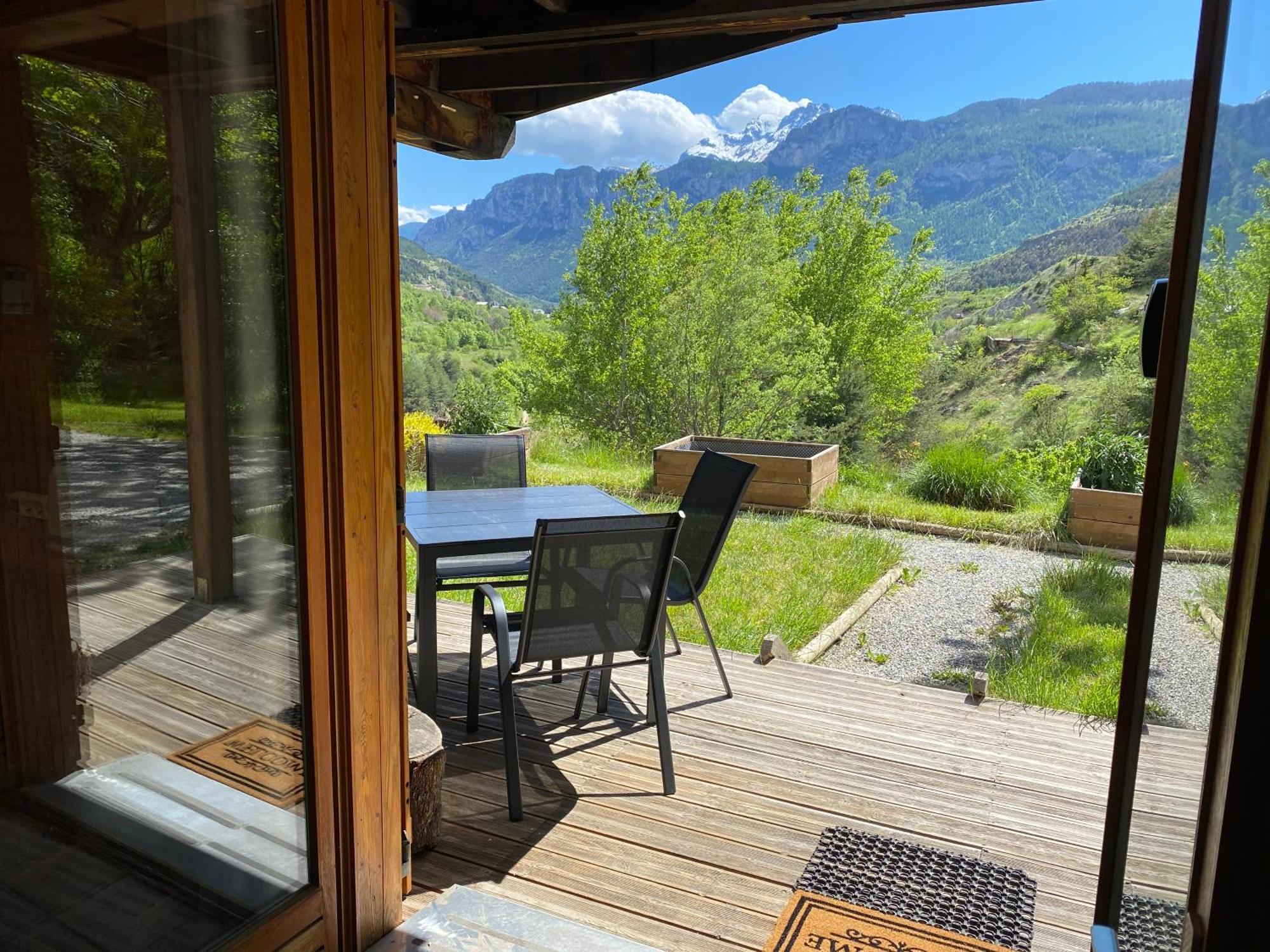 Chalet A Un Endroit Exceptionnel, Alpes, Parc National Des Ecrins Les Vigneaux Dış mekan fotoğraf