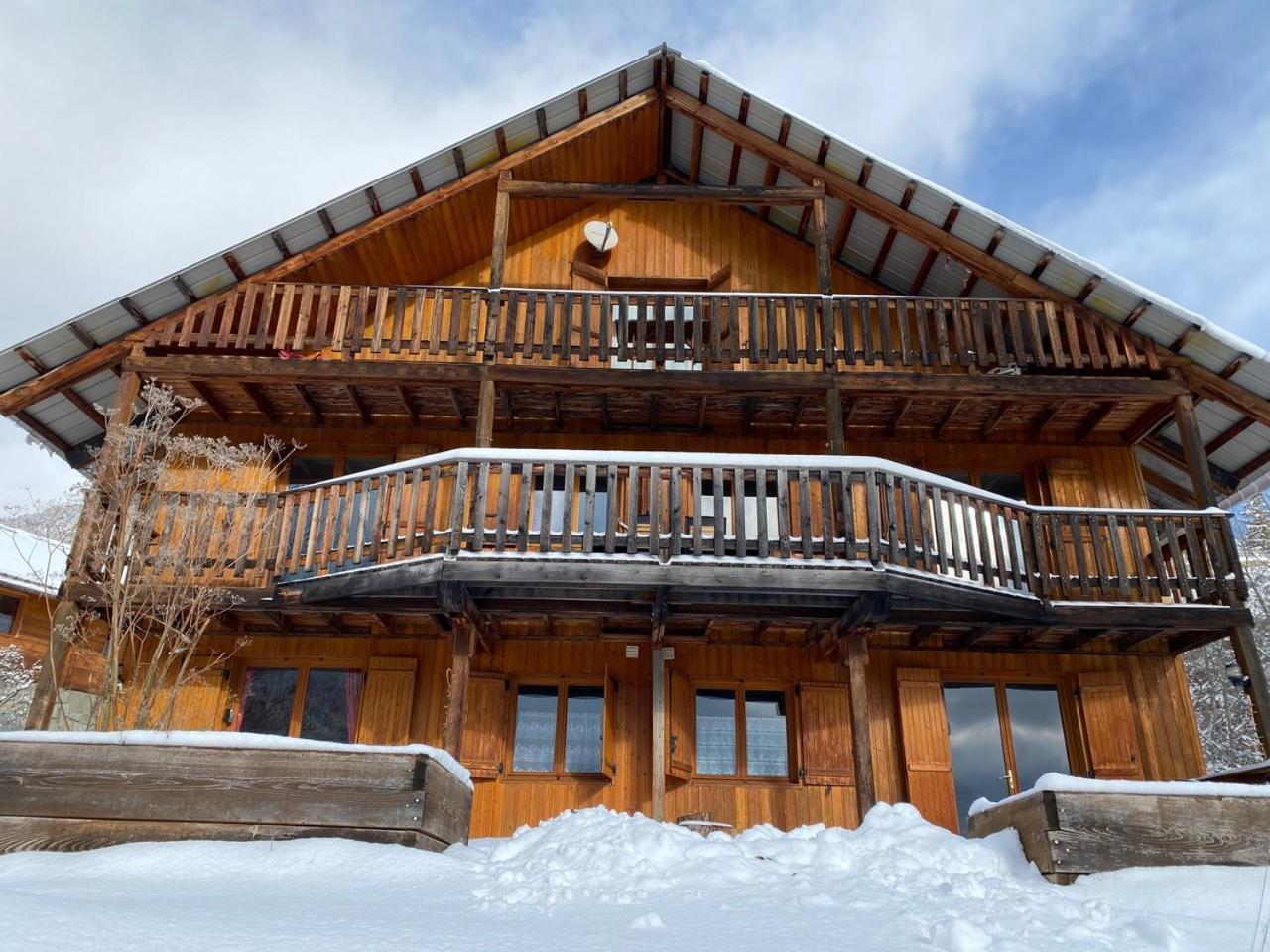 Chalet A Un Endroit Exceptionnel, Alpes, Parc National Des Ecrins Les Vigneaux Dış mekan fotoğraf