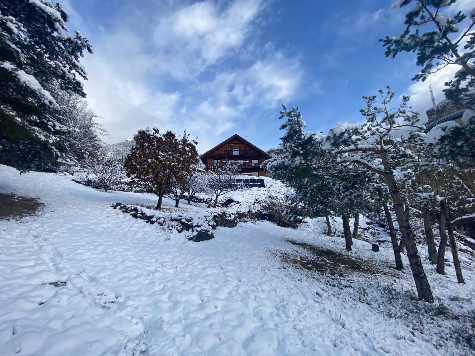 Chalet A Un Endroit Exceptionnel, Alpes, Parc National Des Ecrins Les Vigneaux Dış mekan fotoğraf