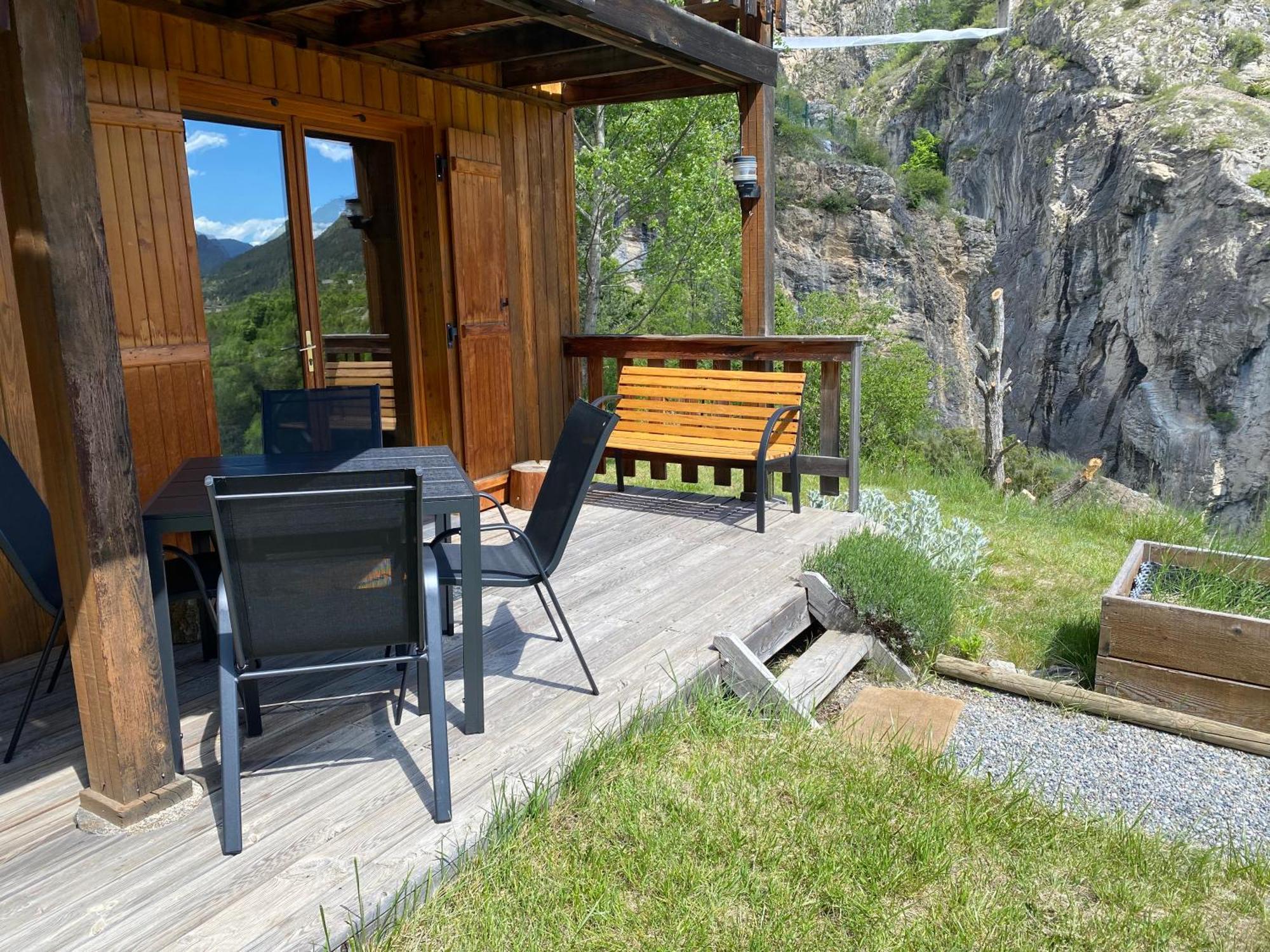 Chalet A Un Endroit Exceptionnel, Alpes, Parc National Des Ecrins Les Vigneaux Dış mekan fotoğraf