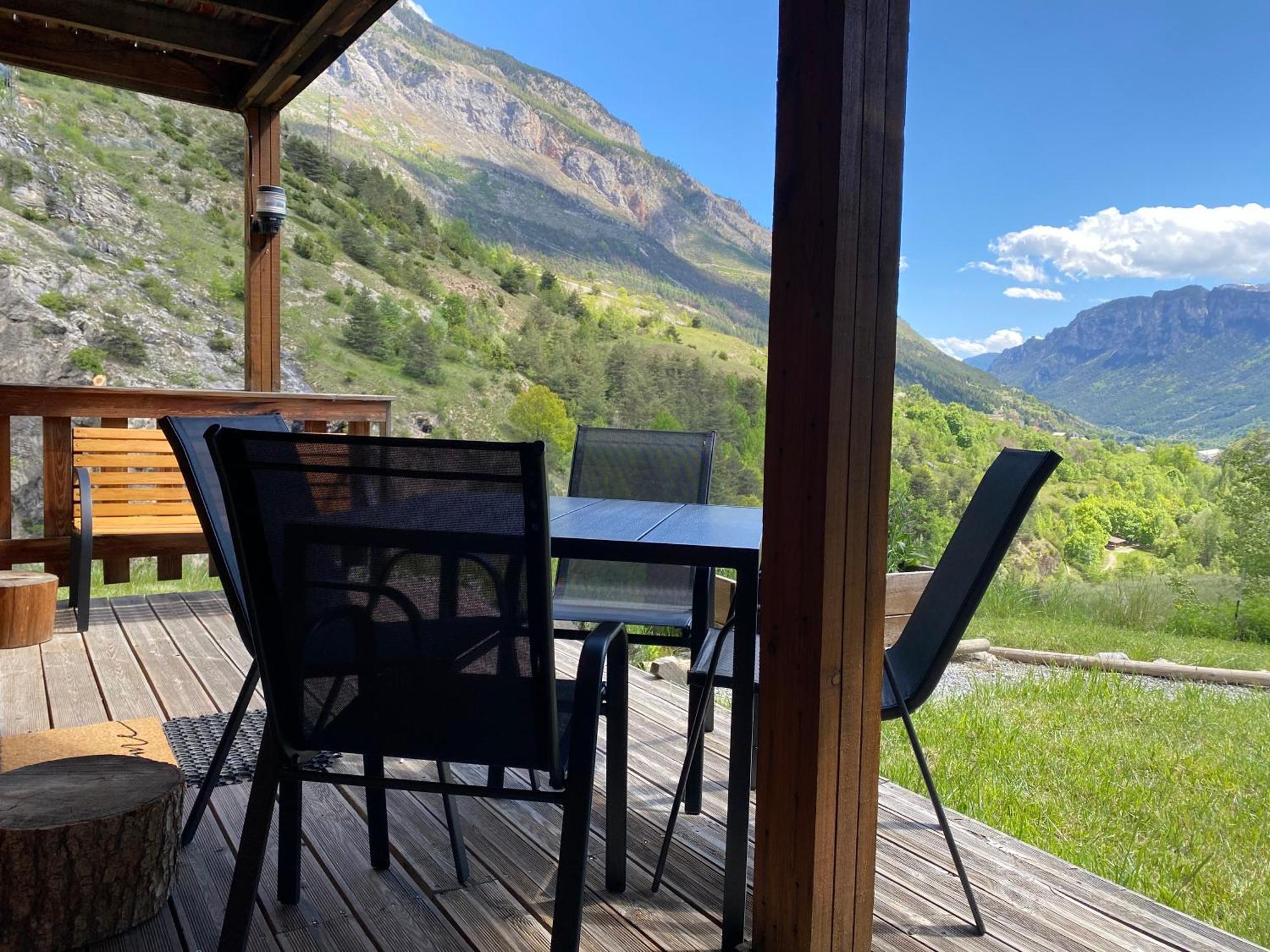 Chalet A Un Endroit Exceptionnel, Alpes, Parc National Des Ecrins Les Vigneaux Dış mekan fotoğraf